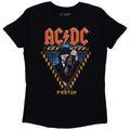 Front - AC/DC Unisex Adult Angus Triangle PWR-UP EU Tour ´25 Back Print T-Shirt