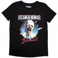 Front - Scorpions Womens/Ladies Blackout Tour ´82 Back Print T-Shirt