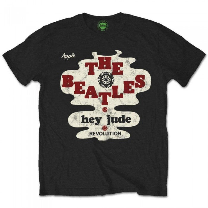 Front - The Beatles Unisex Adult Hey Jude/Revolution T-Shirt