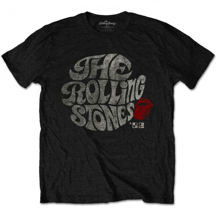 Front - The Rolling Stones Unisex Adult ´82 Swirl Eco Friendly Logo T-Shirt