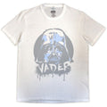 Front - Star Wars Unisex Adult Darth Vader Spray Paint T-Shirt