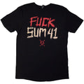 Front - Sum 41 Unisex Adult Tour ´24 Fuck Sum 41 Back Print T-Shirt