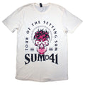 Front - Sum 41 Unisex Adult Tour ´24 Skull Back Print T-Shirt