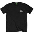 Front - The Beatles Unisex Adult Drop T Logo T-Shirt