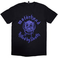 Front - Motorhead Unisex Adult Killed By Death Song Lyrics T-Shirt