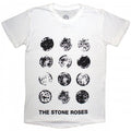 Front - The Stone Roses Unisex Adult Lemons Grid T-Shirt