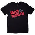 Front - Iron Maiden Unisex Adult Est. 1975 Slanted Logo T-Shirt