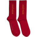 Front - Bon Jovi Unisex Adult Logo Terrycloth Socks