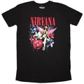 Front - Nirvana Womens/Ladies In Utero Vintage Collage T-Shirt Dress