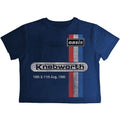 Front - Oasis Womens/Ladies Knebworth ´96 Crop Top