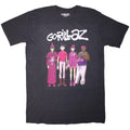 Front - Gorillaz Unisex Adult Cracker Island Group T-Shirt