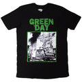 Front - Green Day Unisex Adult Riot Trio T-Shirt