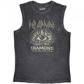 Front - Def Leppard Unisex Adult Diamond Star Halos Tank Top