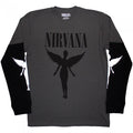 Front - Nirvana Unisex Adult In Utero Mono Layered Long-Sleeved T-Shirt