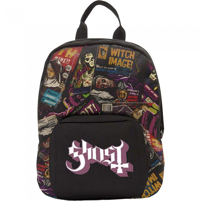 Front - Ghost Magazines Mini Backpack
