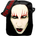 Front - Marilyn Manson Red Lips Crossbody Bag