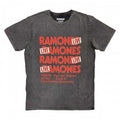 Front - Ramones Unisex Adult Concert Stone Wash T-Shirt