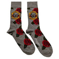 Front - Guns N Roses Unisex Adult Bullet Roses Ankle Socks