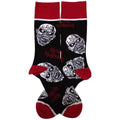 Front - Iron Maiden Unisex Adult Eddie Skulls Ankle Socks