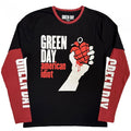 Front - Green Day Unisex Adult American Idiot Layered Long-Sleeved T-Shirt