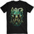 Front - Slayer Unisex Adult Daemonic Twin T-Shirt