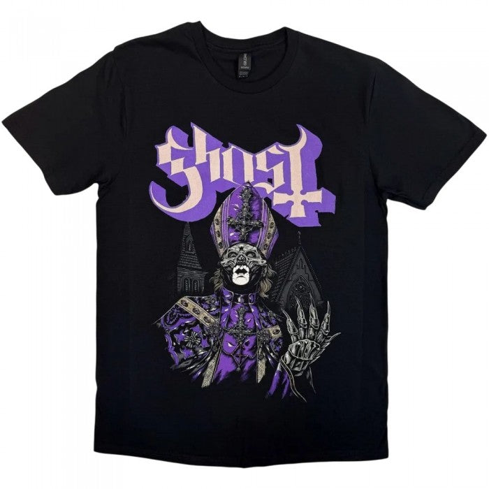 Front - Ghost Unisex Adult The Tall Man V T-Shirt