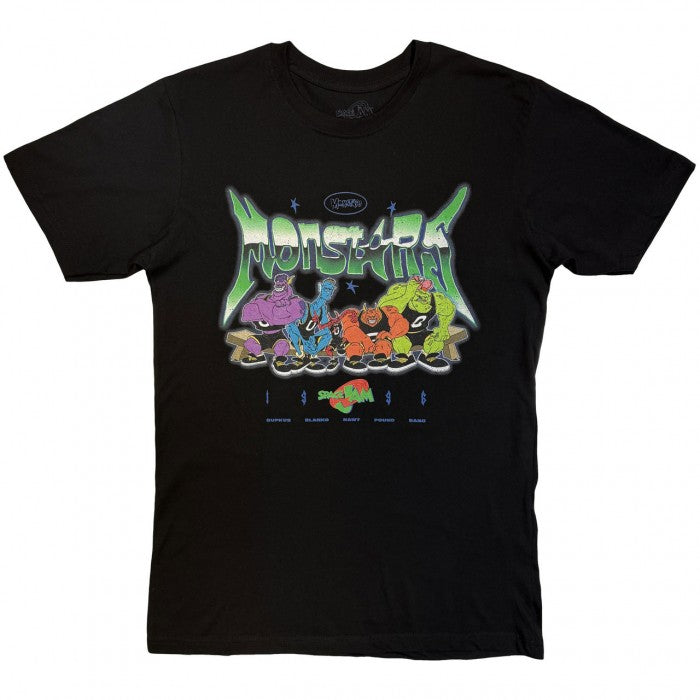 Front - Space Jam Unisex Adult Monstars Homage V.2 T-Shirt