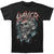 Front - Slayer Unisex Adult Demon Storm T-Shirt