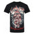 Front - Slayer Unisex Adult World Painted Blood Skull T-Shirt