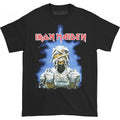 Front - Iron Maiden Unisex Adult World Slavery Tour ´84 - ´85 Back Print T-Shirt