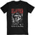 Front - Slayer Unisex Adult Acid Rain T-Shirt