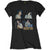 Front - The Beatles Womens/Ladies Shea Stadium Group Shot T-Shirt