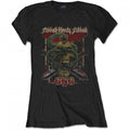 Front - Black Sabbath Womens/Ladies Bloody 666 T-Shirt