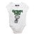 Front - Green Day Baby Flower Pot Babygrow