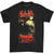 Front - Murderdolls Unisex Adult 80s Horror Poster T-Shirt
