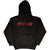 Front - Motley Crue Unisex Adult Distressed Logo Pullover Hoodie