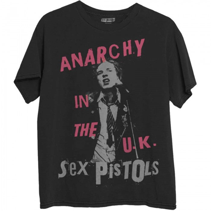 Front - Sex Pistols Unisex Adult Anarchy In The UK T-Shirt