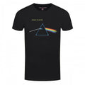 Front - Pink Floyd Unisex Adult Dark Side Of The Moon Flipped Back Print T-Shirt