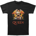 Front - Queen Unisex Adult Classic Crest T-Shirt