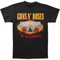 Front - Guns N Roses Unisex Adult Welcome to the Jungle T-Shirt