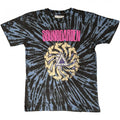 Front - Soundgarden Unisex Adult Badmotorfinger Tie Dye T-Shirt
