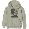 Front - Jimi Hendrix Unisex Adult Let Me Live Hoodie