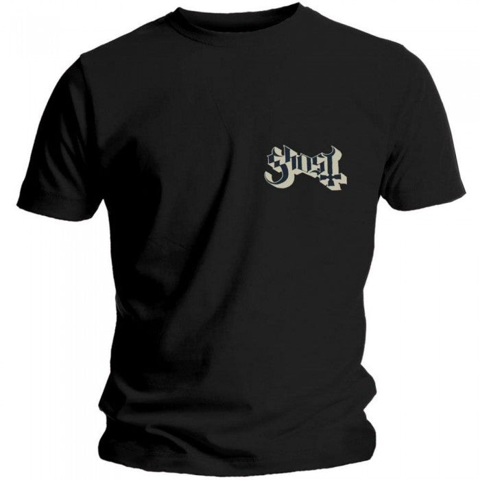 Front - Ghost Unisex Adult Logo T-Shirt