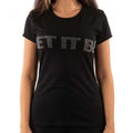 Front - The Beatles Womens/Ladies Let It Be Embellished T-Shirt