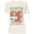 Front - Led Zeppelin Unisex Adult Japanese Poster Cotton T-Shirt