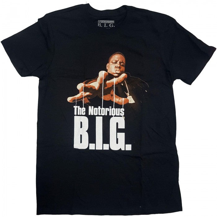 Front - Biggie Smalls Unisex Adult Reachstrings Cotton T-Shirt