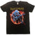 Front - Iron Maiden Unisex Adult Fear Live Flames T-Shirt