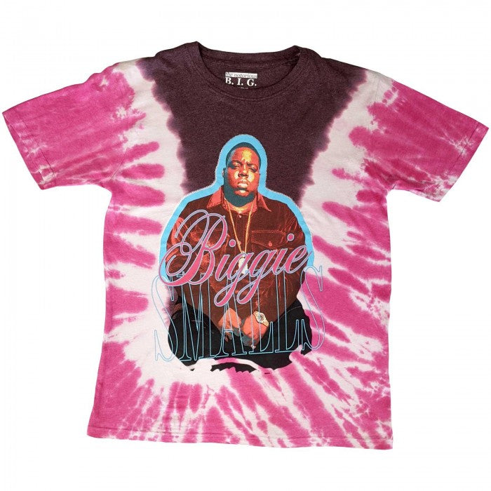 Front - Biggie Smalls Unisex Adult Neon Glow T-Shirt