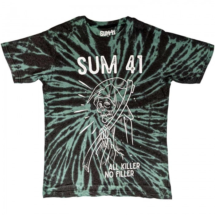 Front - Sum 41 Unisex Adult Grim Reaper T-Shirt