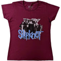 Front - Slipknot Womens/Ladies Goat Cotton T-Shirt